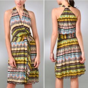 Diane Von Furstenberg | Moritz Silk Draped Dress 4